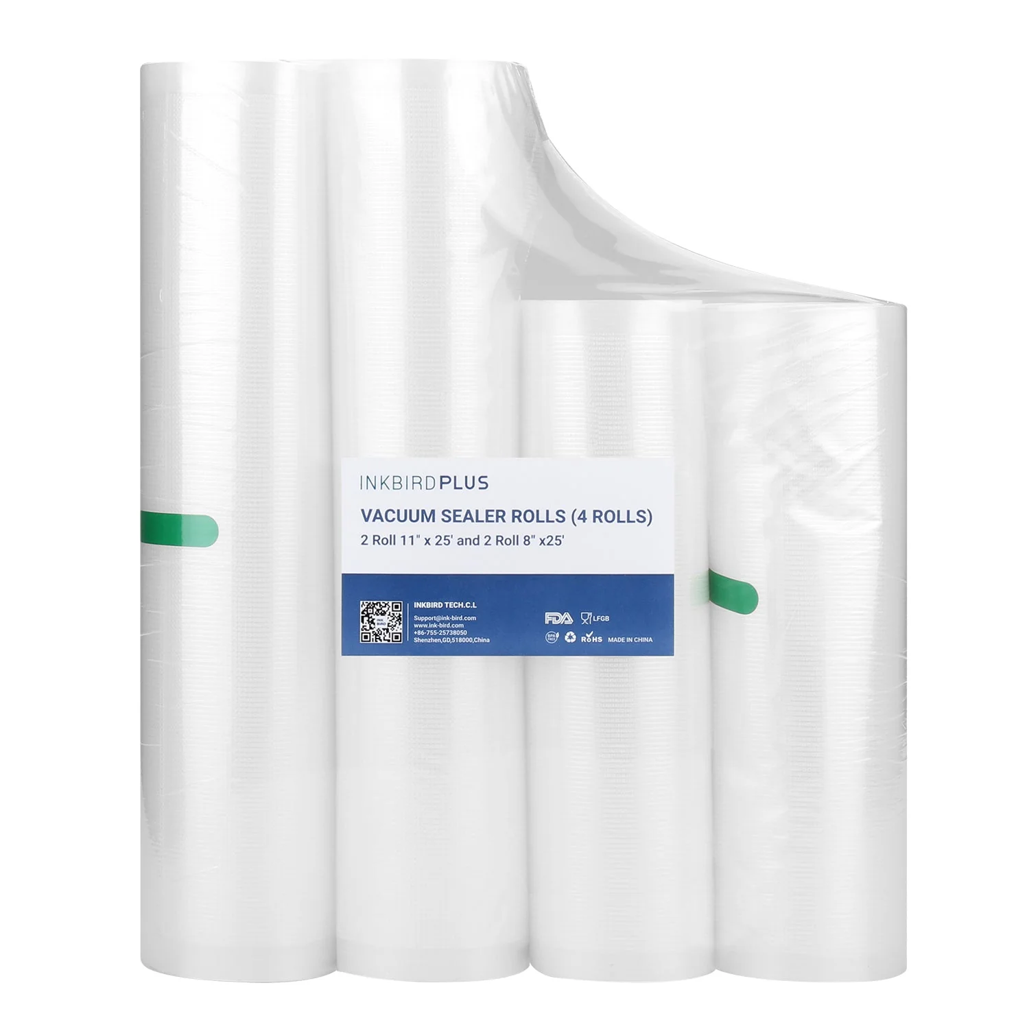 INKBIRD 4 Rolls Vacuum Sealer Bags
