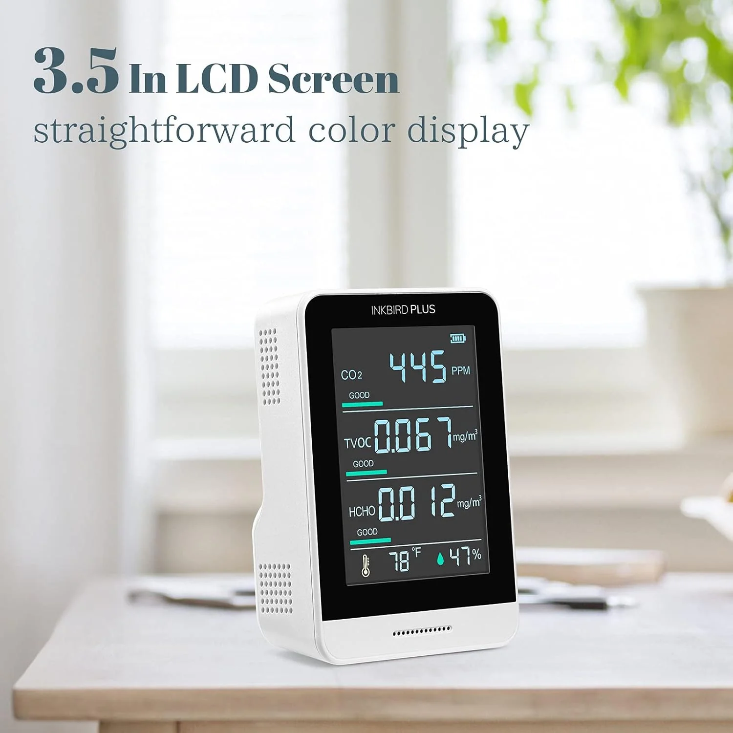 INKBIRDPLUS Air Quality Monitor - Image 3