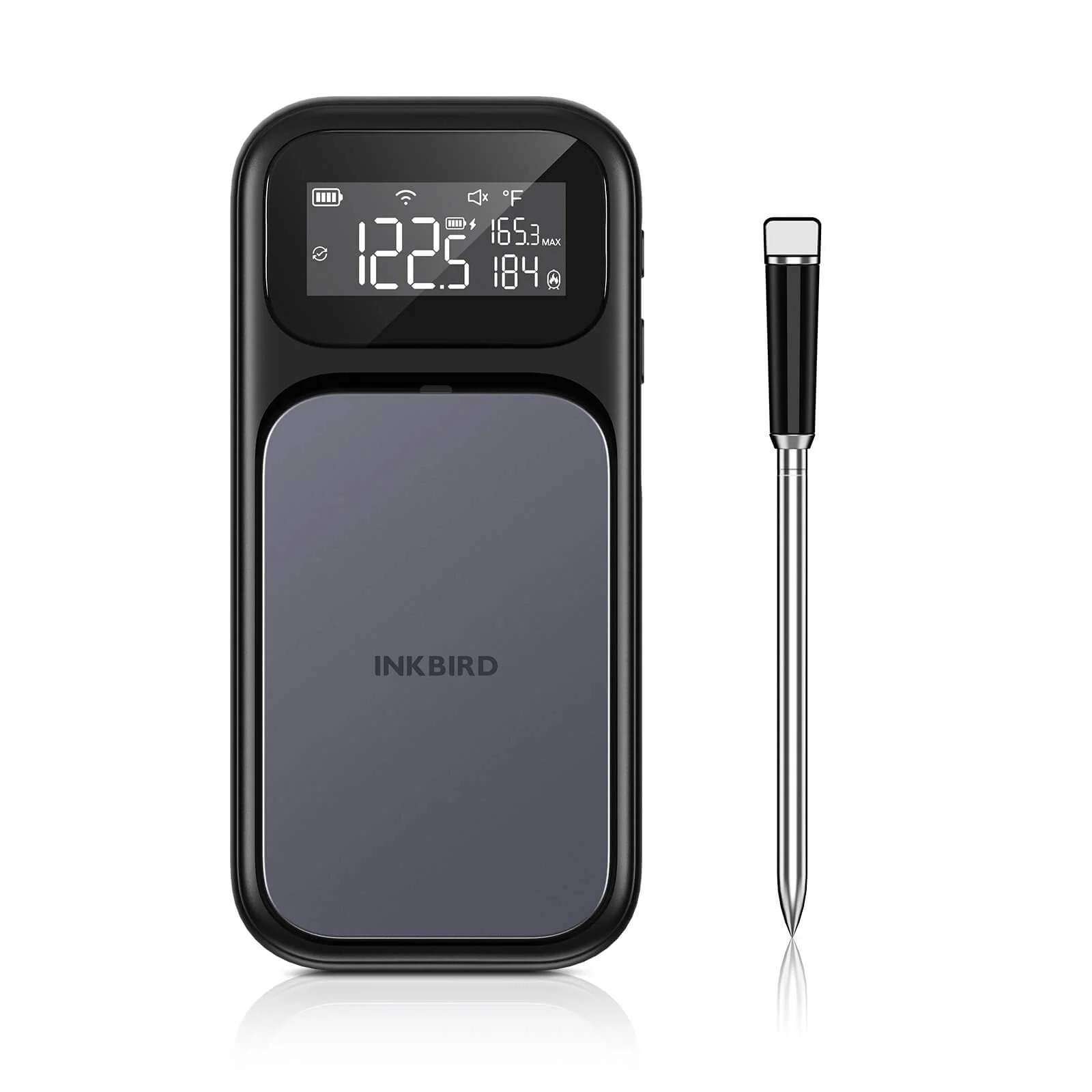 NIST-Certified WiFi & Bluetooth Meat Thermometer INT-31-BW