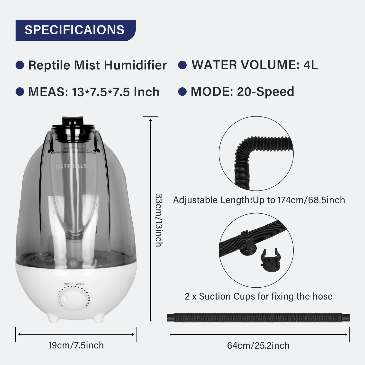 4 Liter Reptile Humidifier - Image 3