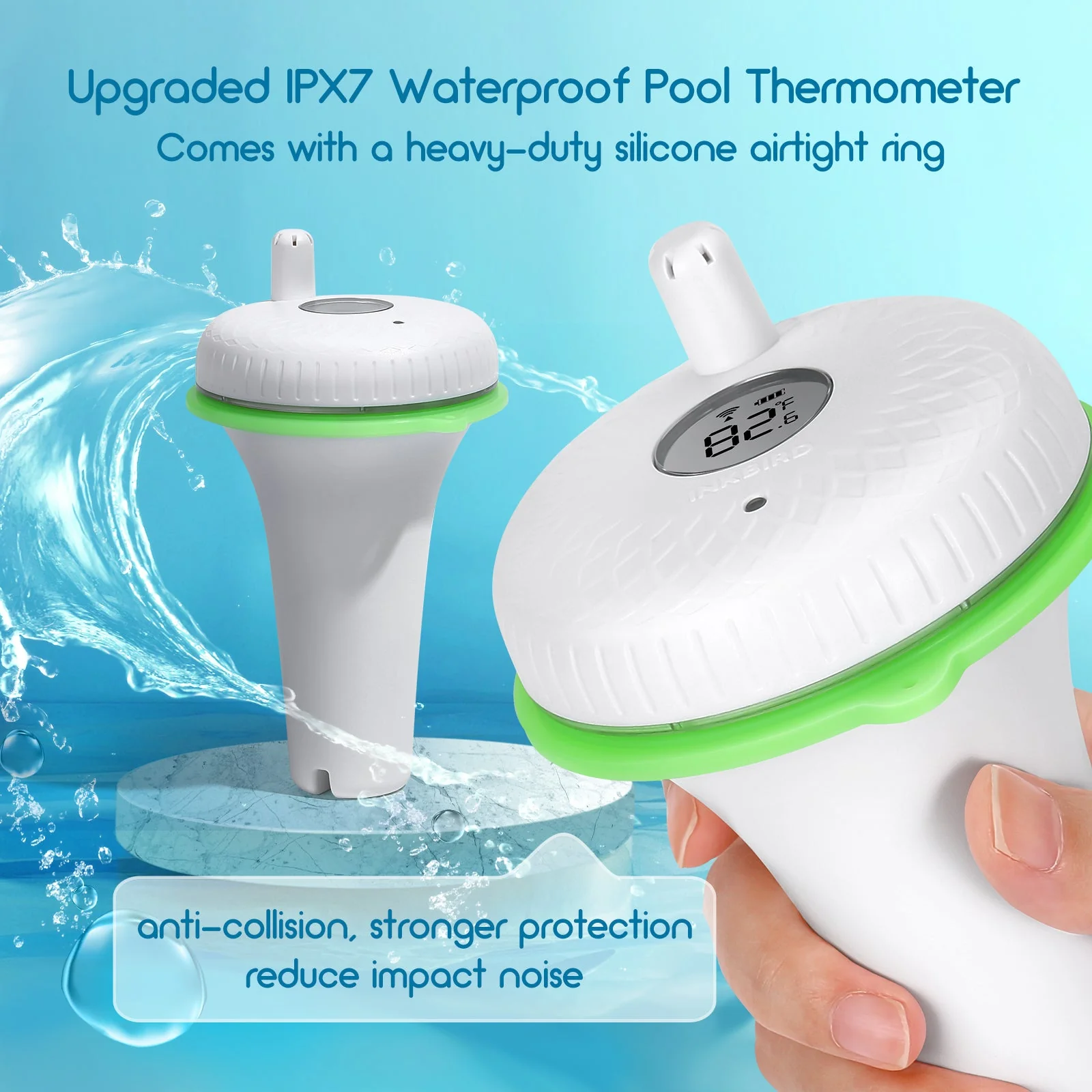 Remote Pool Thermometer Set IBS-P02R - Image 4