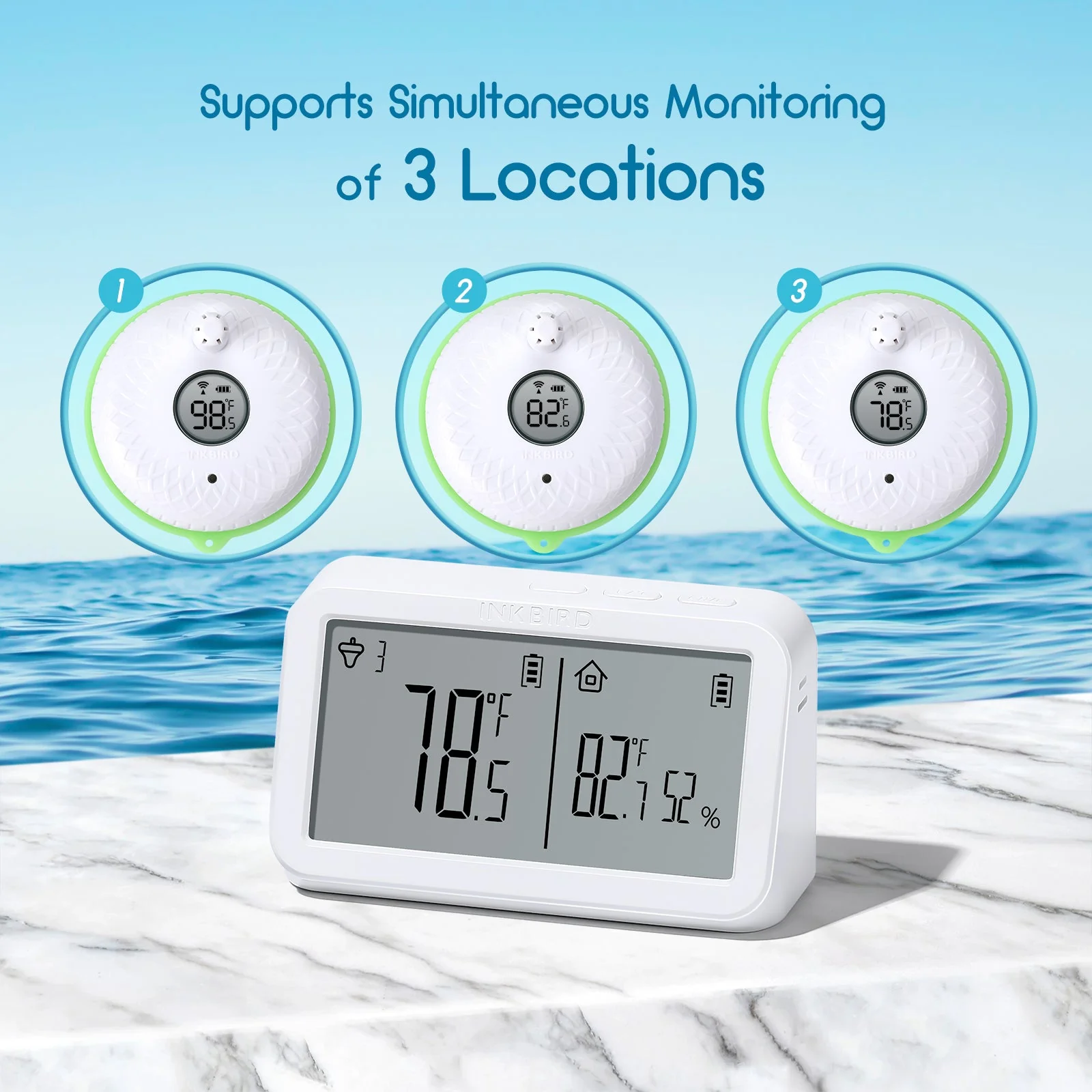 Remote Pool Thermometer Set IBS-P02R - Image 6