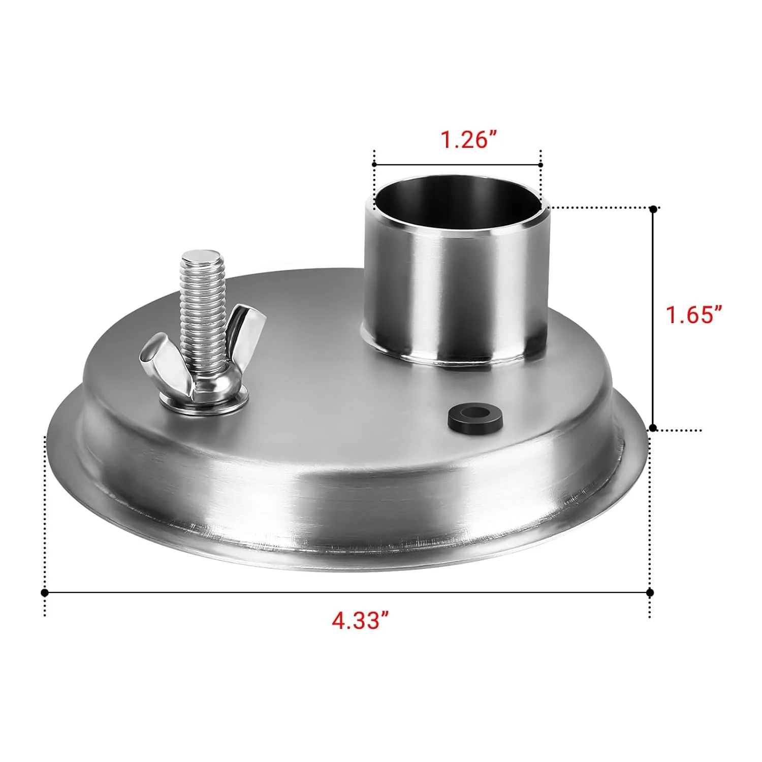 Stainless Steel Tuyere Adapter for ISC-027BW & ISC-028-BW - Image 4