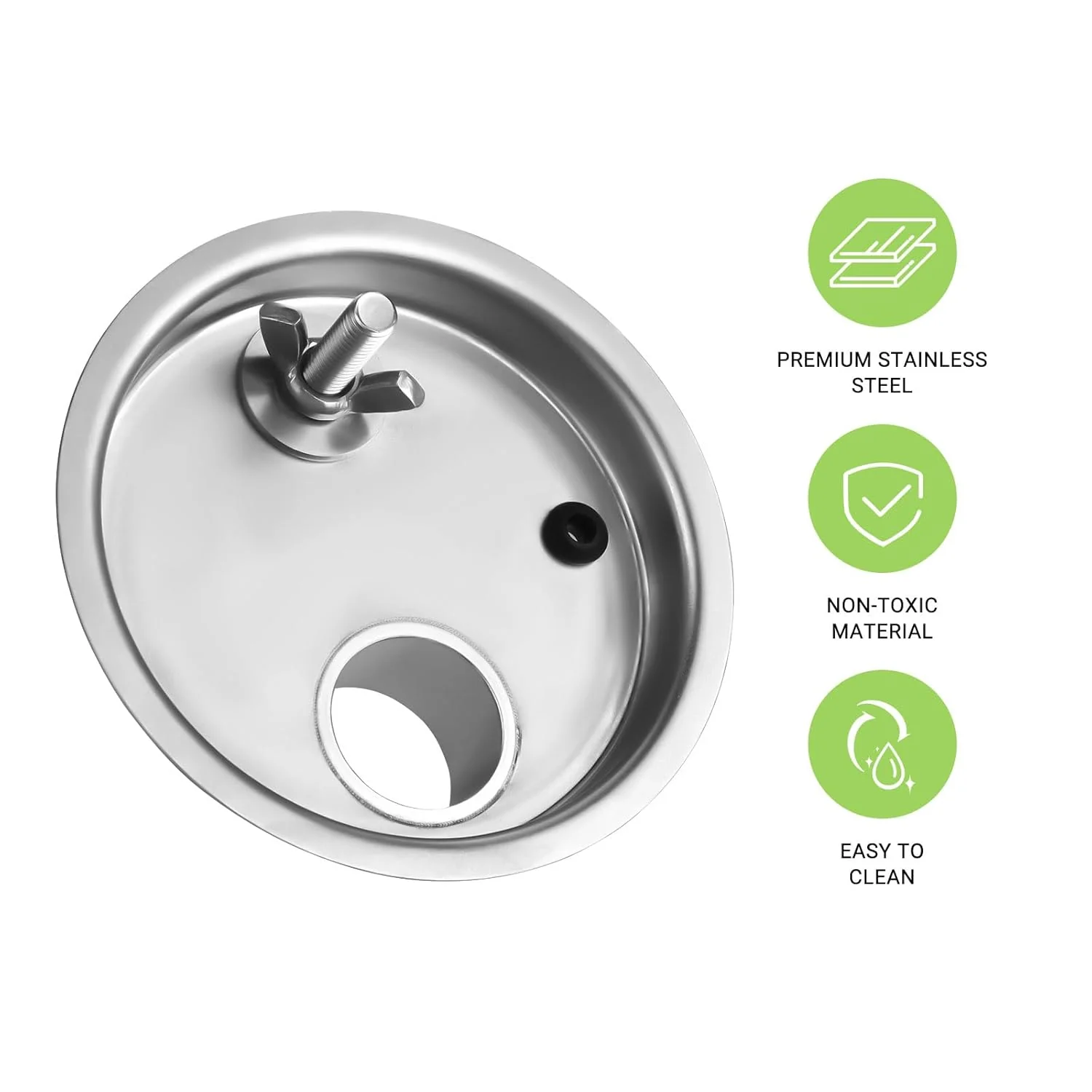 Stainless Steel Tuyere Adapter for ISC-027BW & ISC-028-BW - Image 5