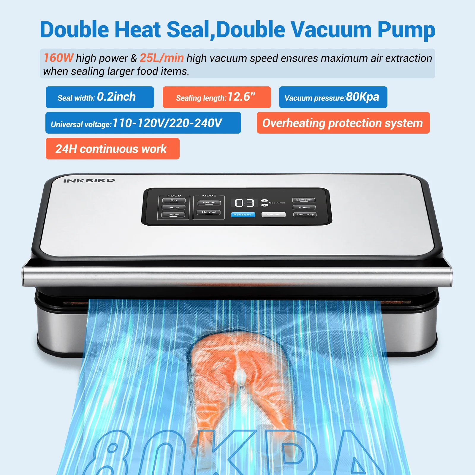 Vacuum Sealer INK-VS04 - Image 6