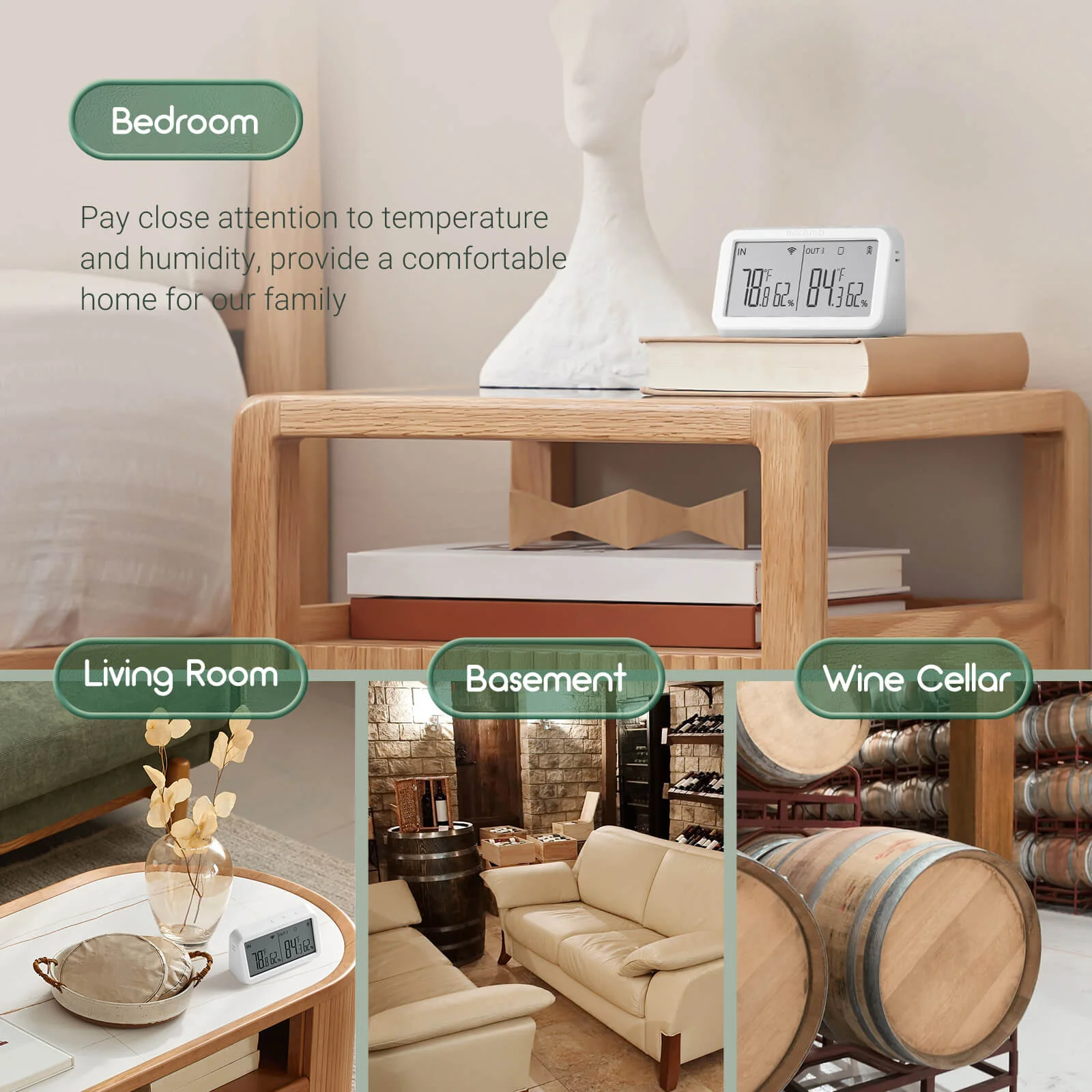 Wi-Fi Gateway w/ Temperature & Humidity Sensor IBS-M2 - Image 10