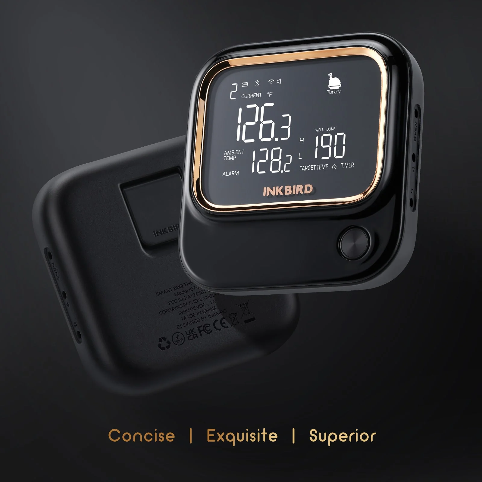 WiFi & Bluetooth BBQ Thermometer IBT-26S - Image 9