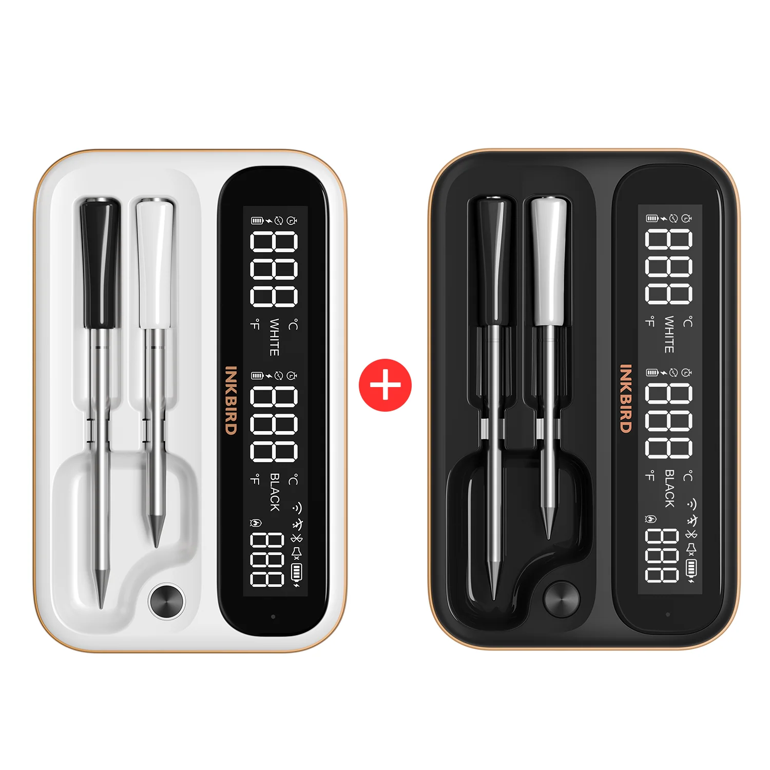 WiFi & Bluetooth Meat Thermometer INT-12-BW - Image 11