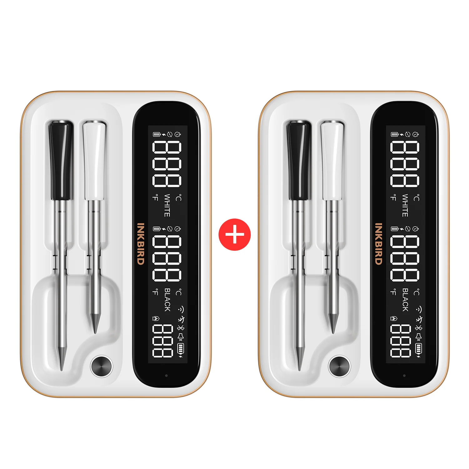 WiFi & Bluetooth Meat Thermometer INT-12-BW - Image 13