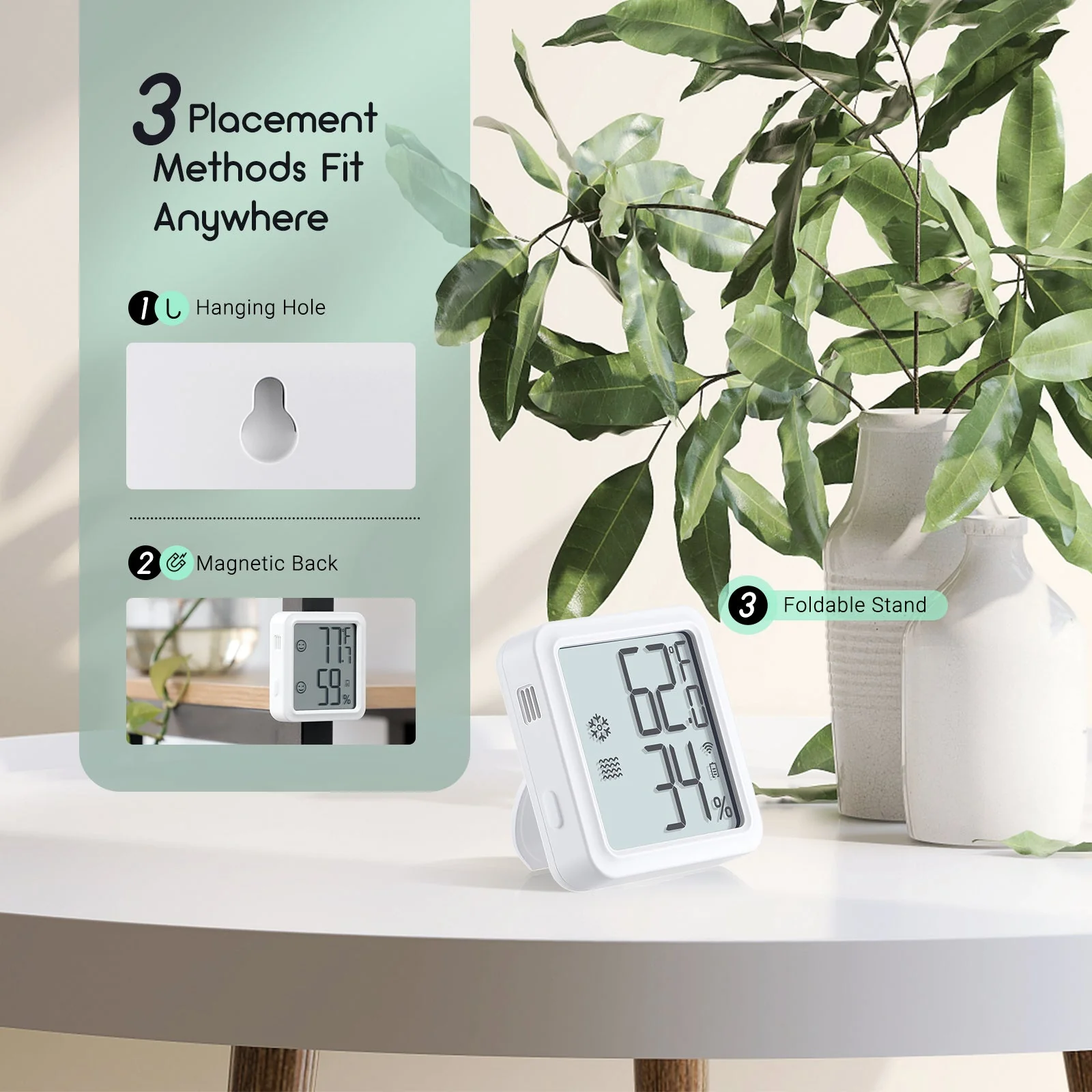 WiFi Hygrometer Thermometer IBS-TH3 WIFI PLUS - Image 3