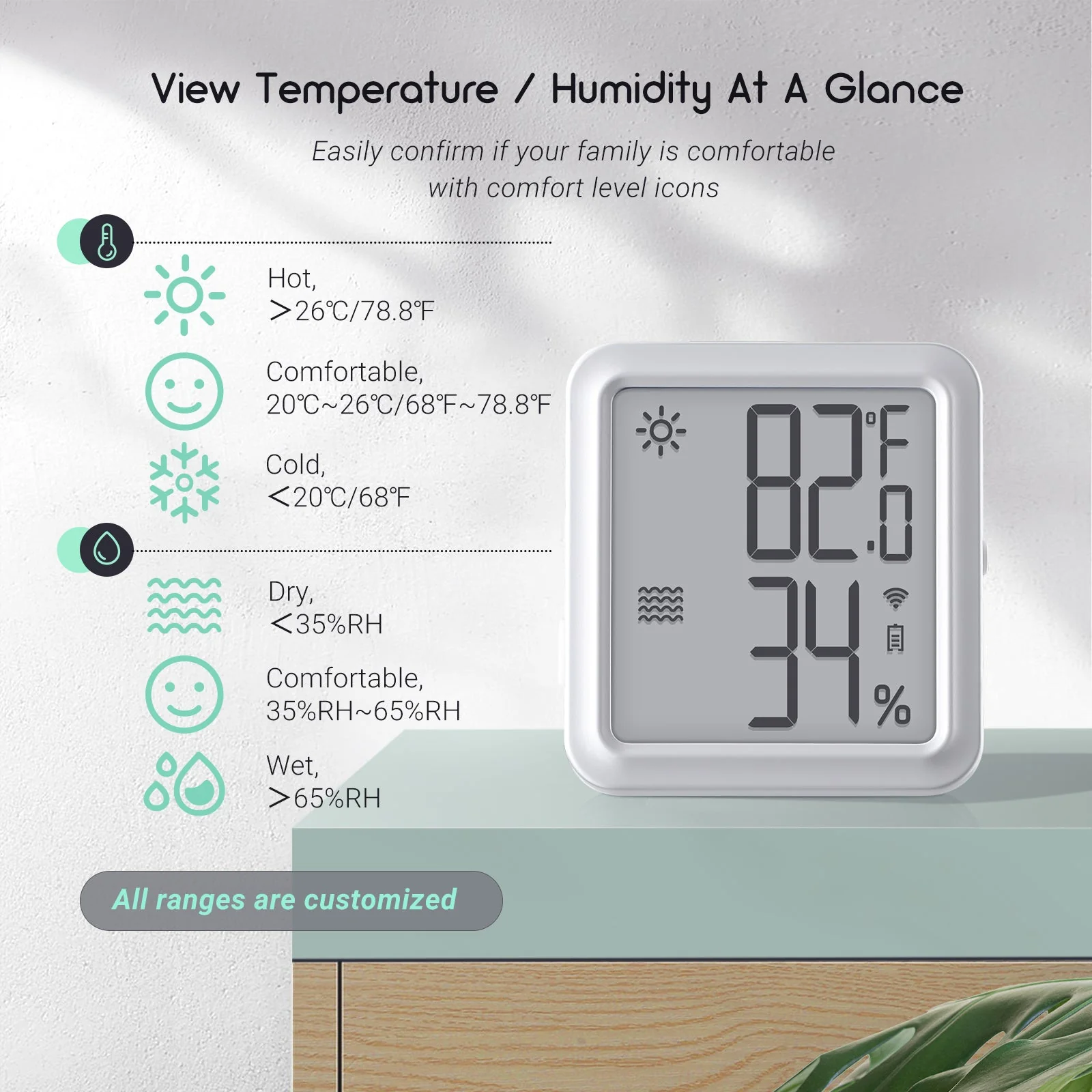 WiFi Hygrometer Thermometer IBS-TH3 WIFI PLUS - Image 5