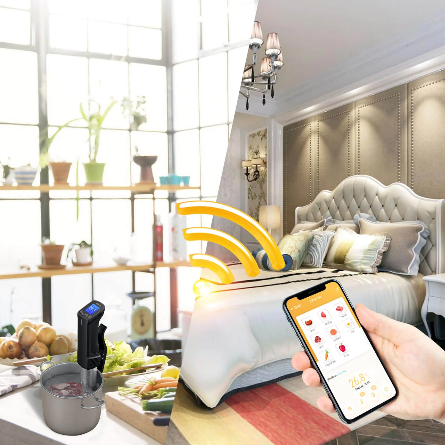WiFi Sous Vide Cooker ISV-100W - Image 5