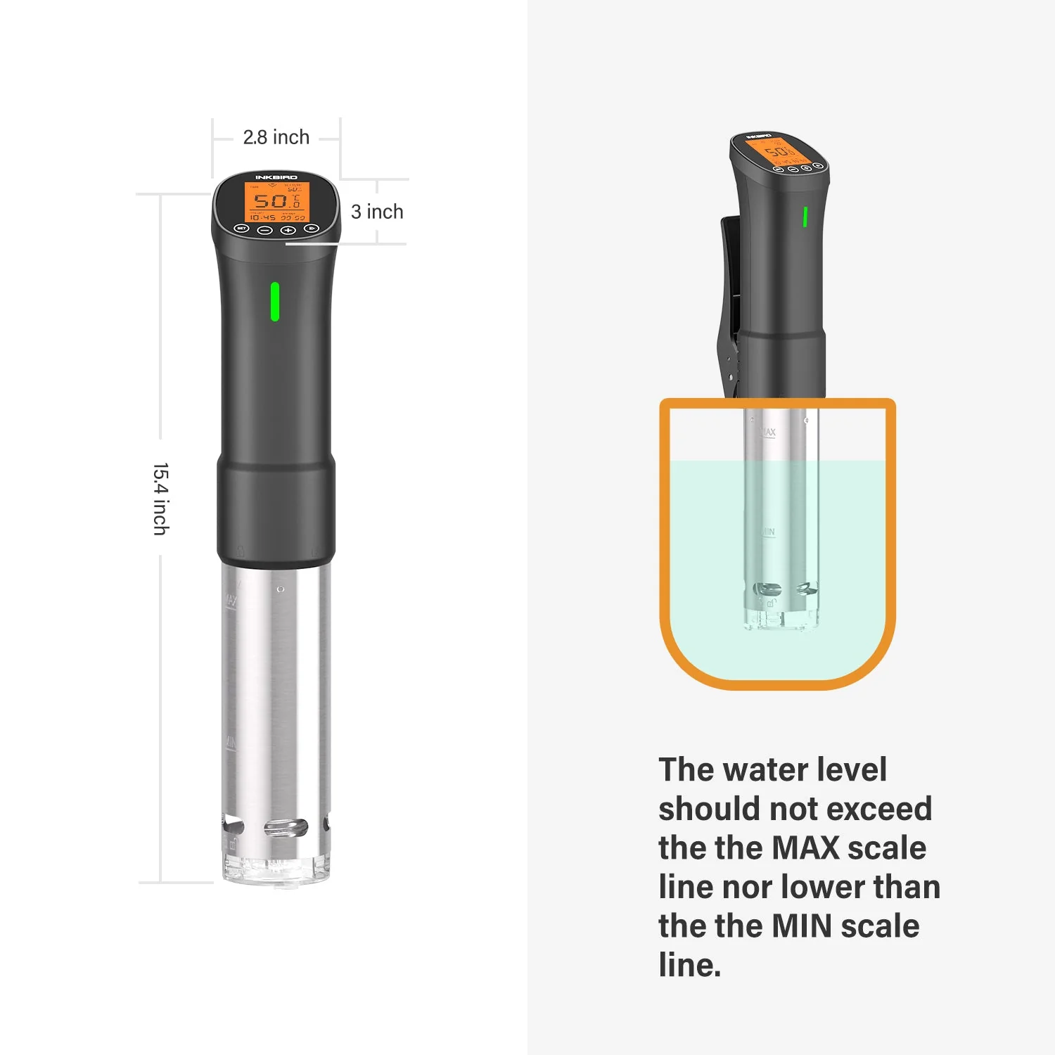 WiFi Sous Vide Cooker ISV-200W - Image 3