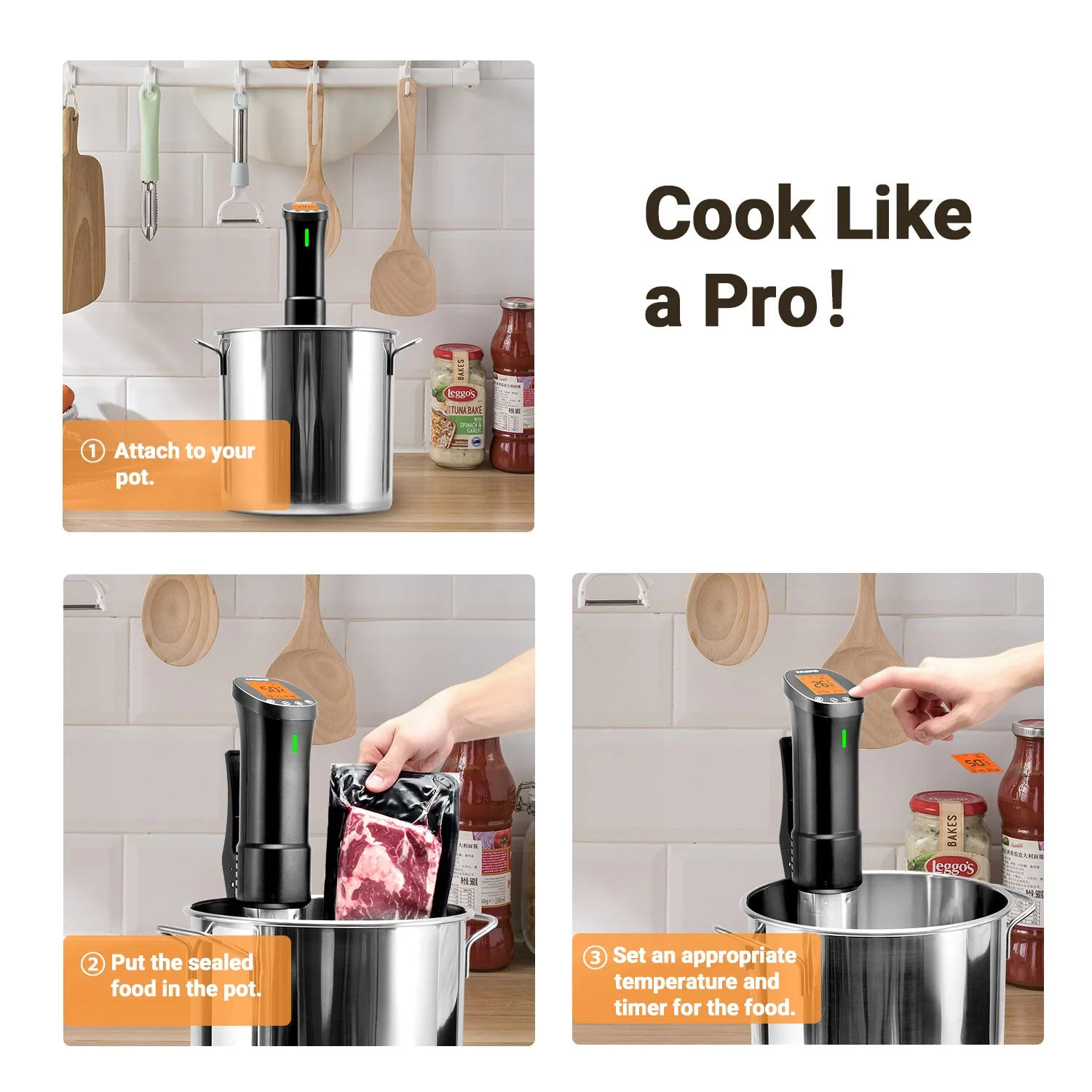 WiFi Sous Vide Cooker ISV-200W - Image 9
