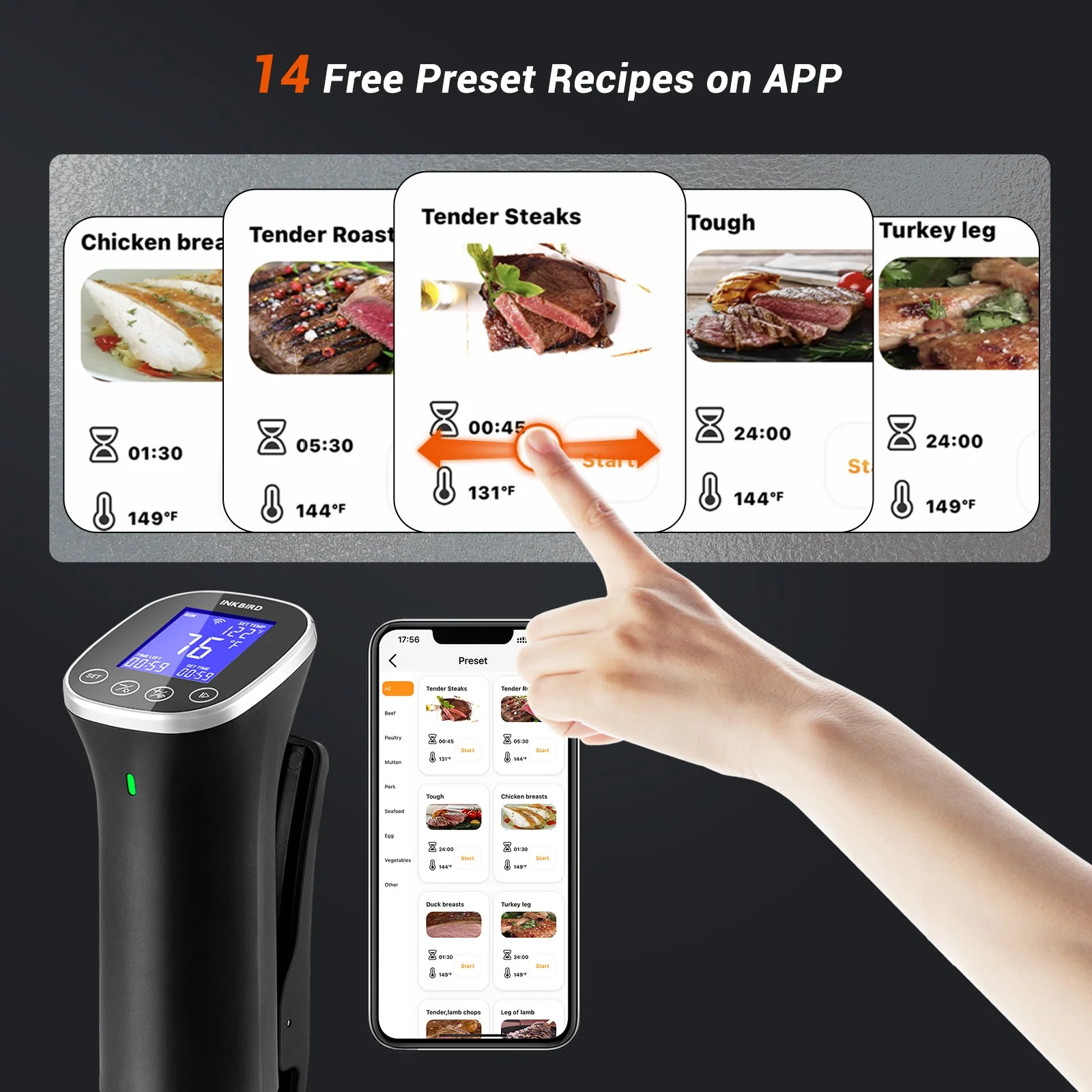 WiFi Sous Vide Cooker ISV-300W - Image 10