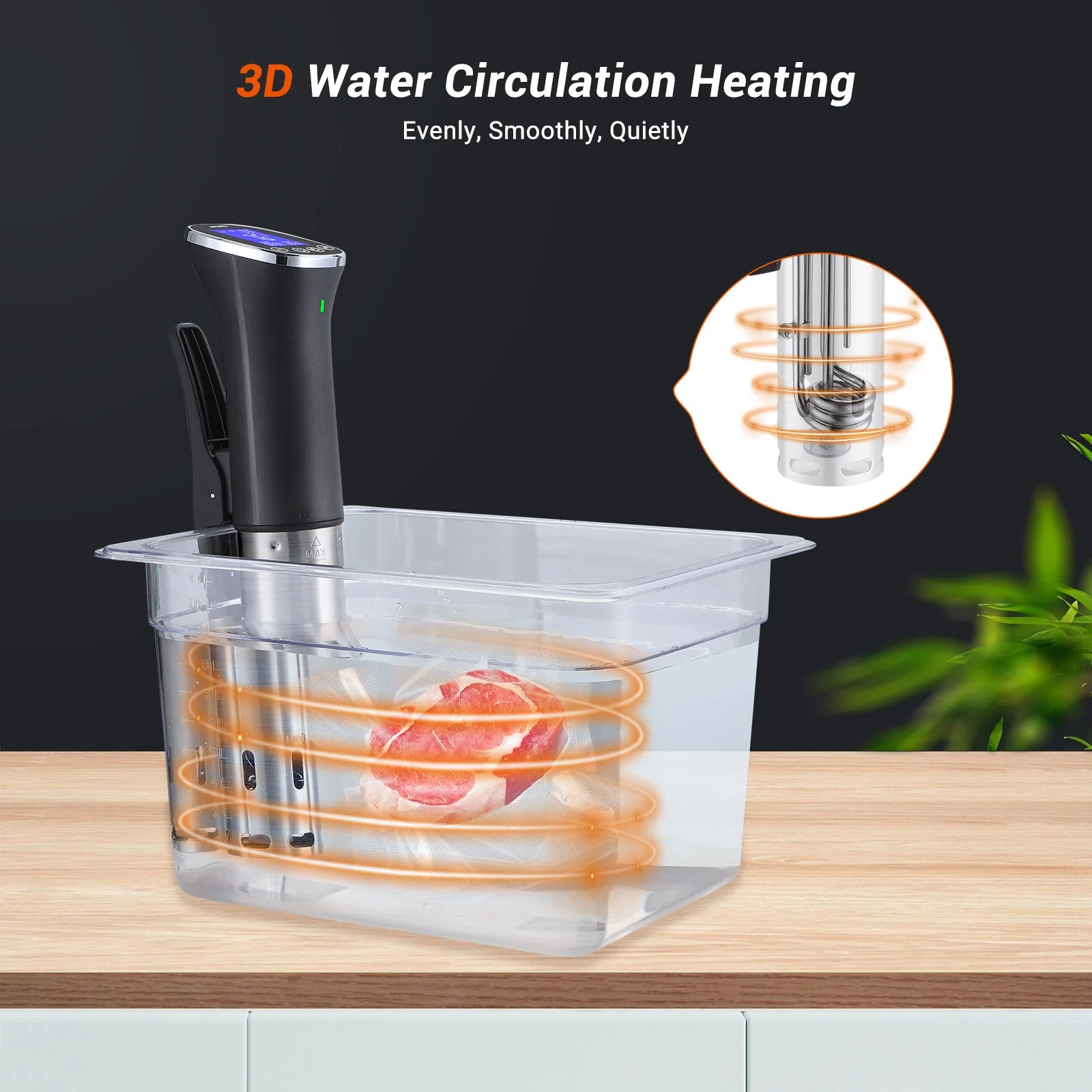 WiFi Sous Vide Cooker ISV-300W - Image 7