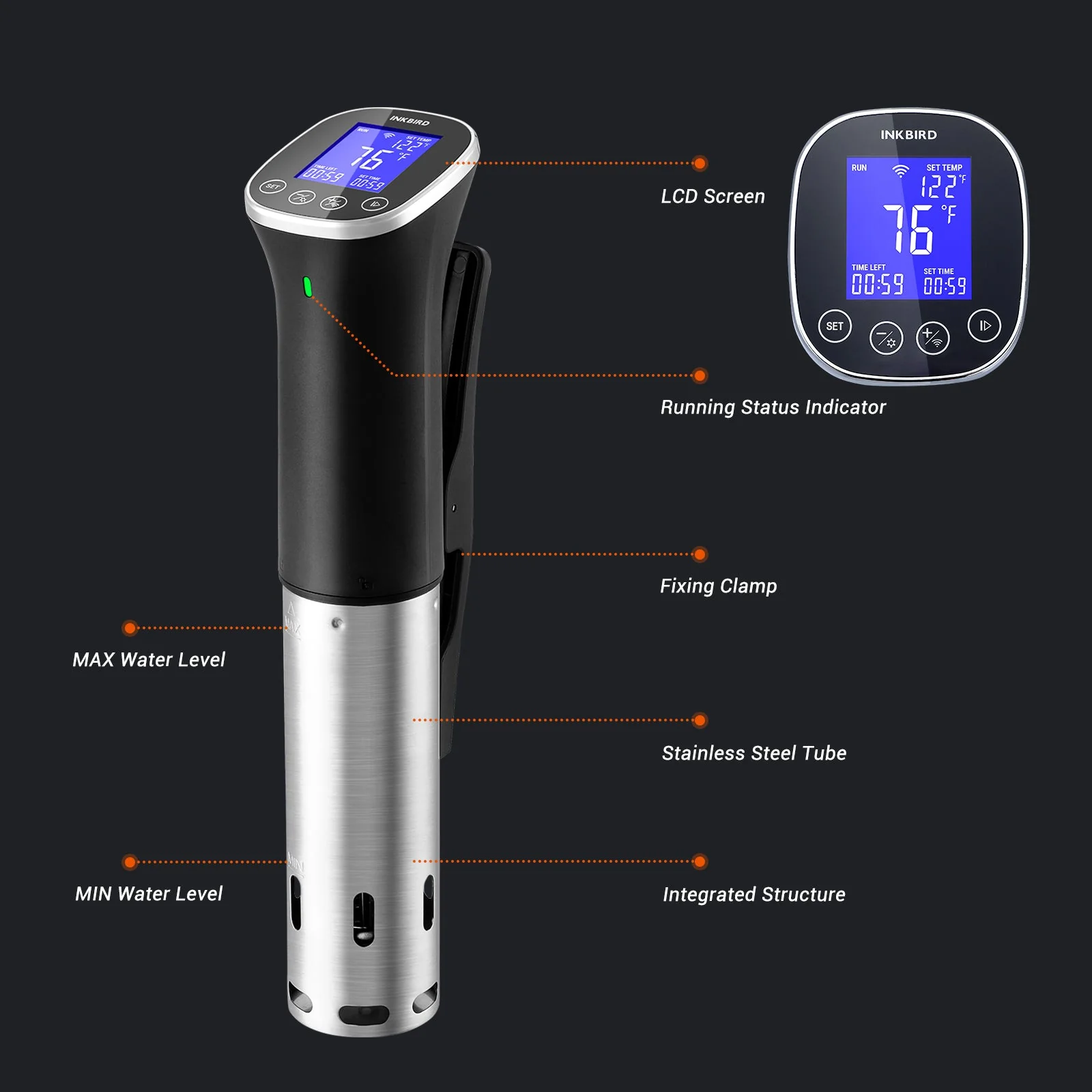 WiFi Sous Vide Cooker ISV-300W - Image 8