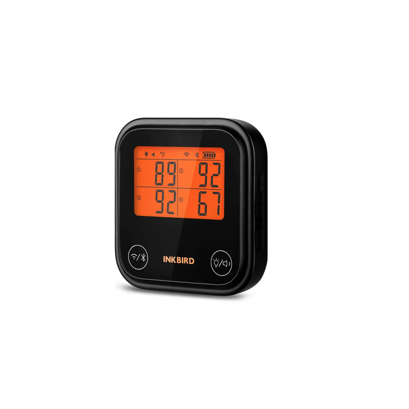 WiFi & Bluetooth BBQ Thermometer IDT-34E-BW