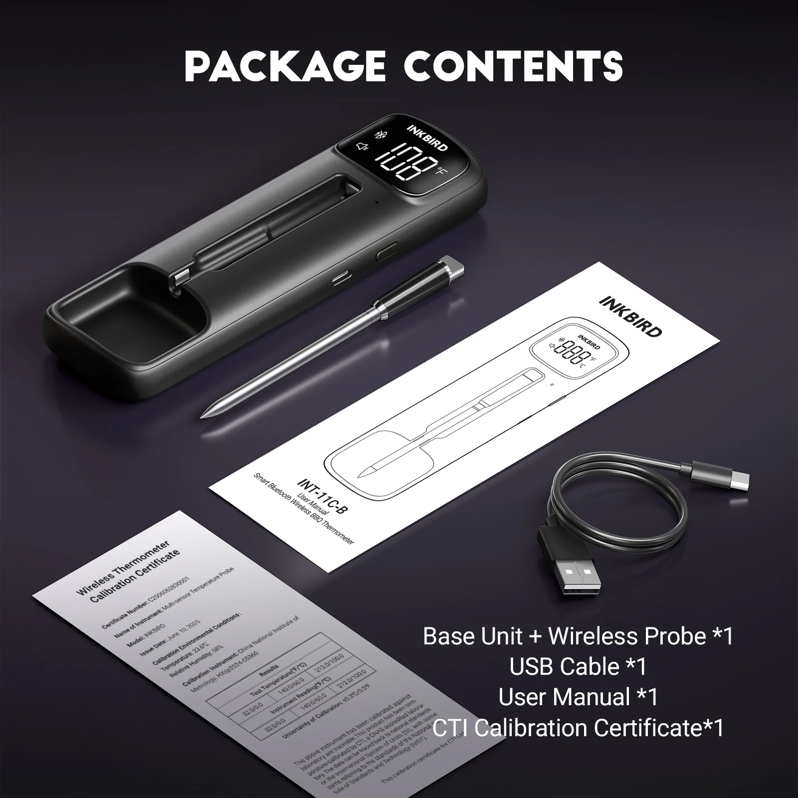 Bluetooth Meat Thermometer INT-11C-B - Image 10