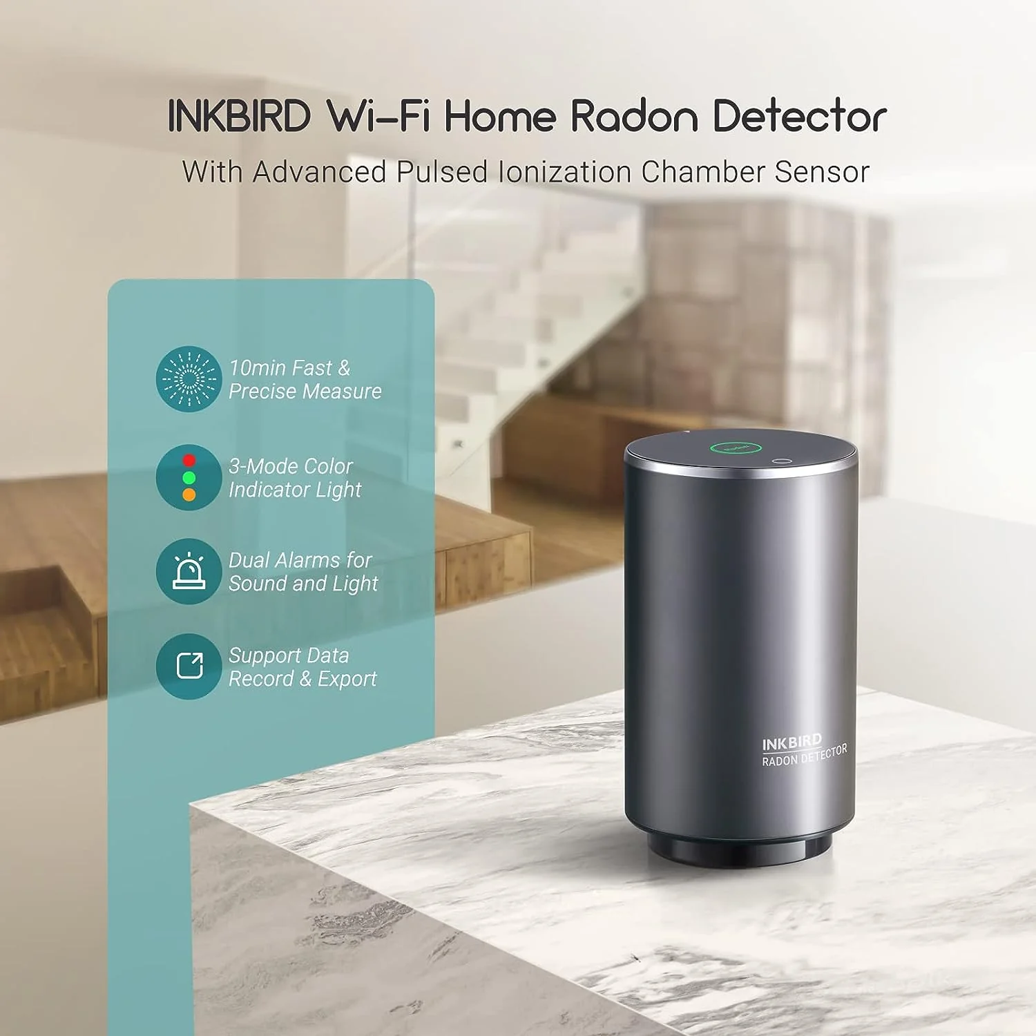 WIFI Radon Detector INK-RD2 - Image 2