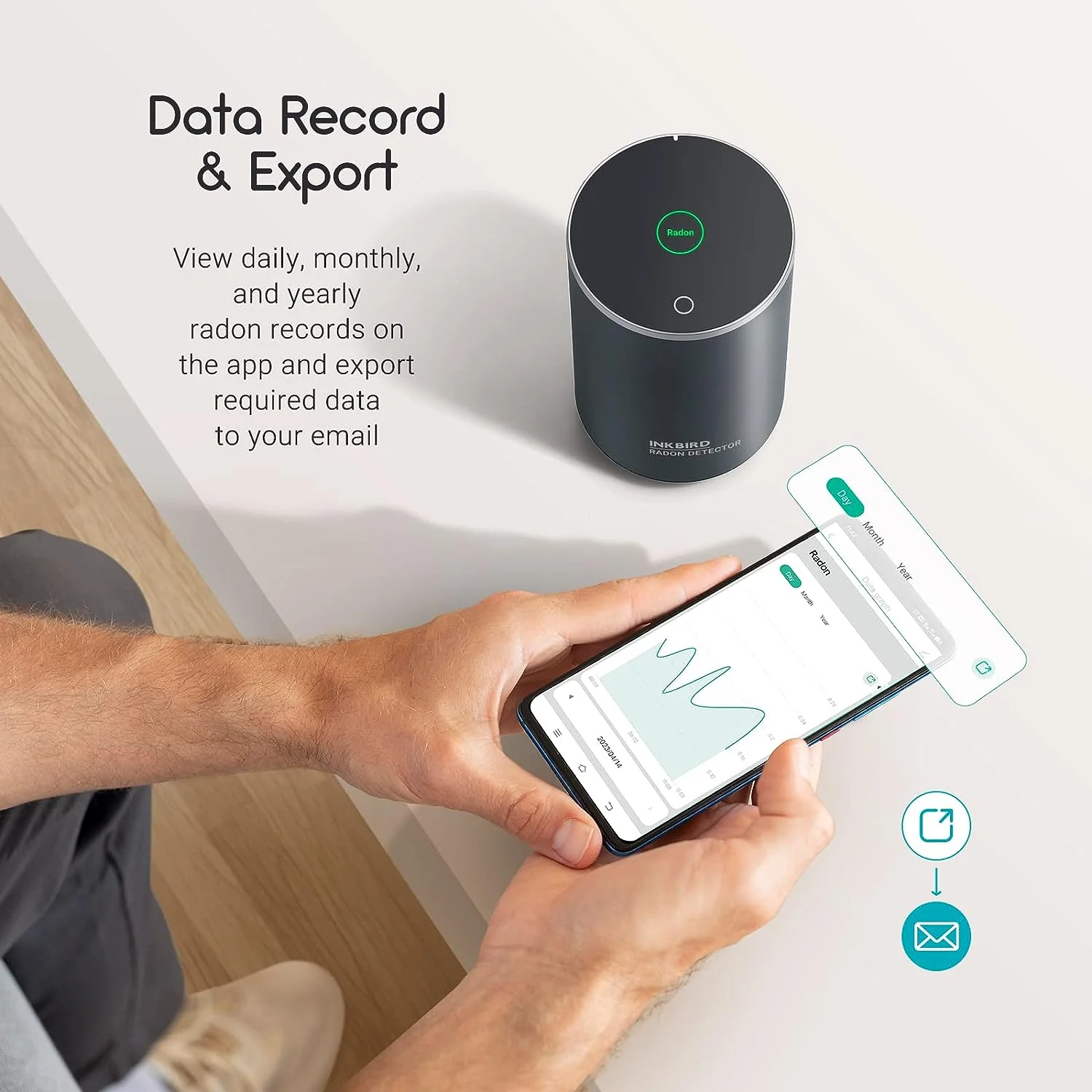 WIFI Radon Detector INK-RD2 - Image 3